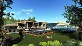 kazdağlarında yapımı devam eden Ramada otel hamam ve spa ısıtması Konerji tarafından gerçekleşmektirilmektedir.