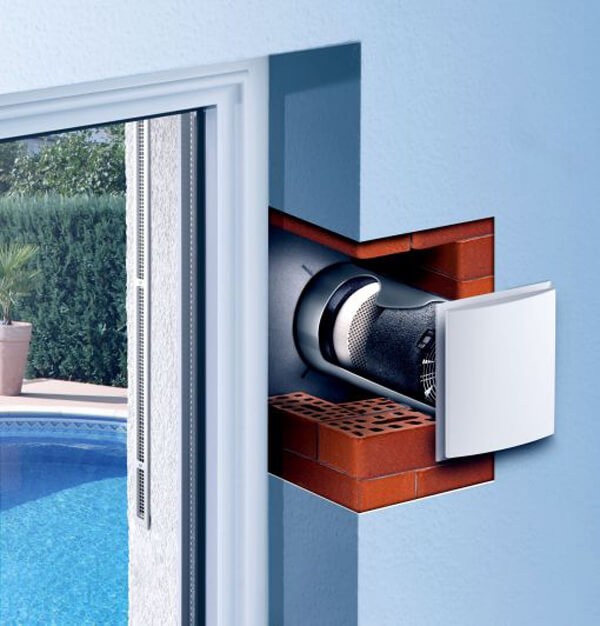 hamamlar için havlandırma cihazı